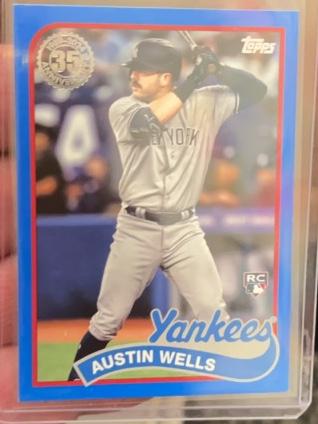 2024 Topps Series 2 Austin Wells 1989 TOPPS BASEBALL #89B2-36