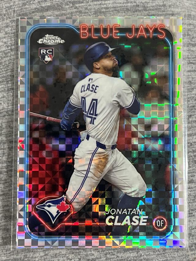 2024 Topps Chrome Update Jonatan Clase ﻿Base Set #USC147