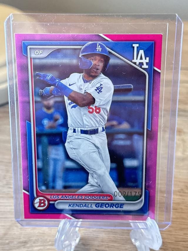 2024 Bowman Kendall George PAPER PROSPECTS II Pink /175 #BP-58