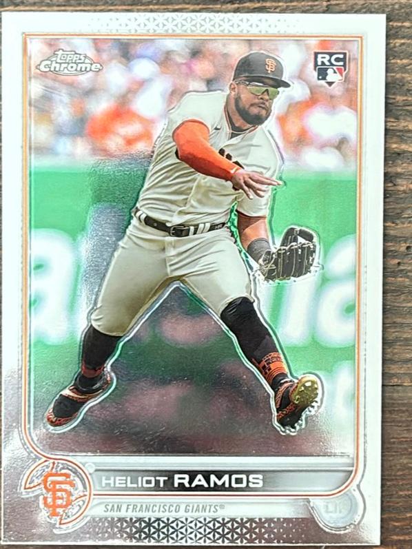 2022 Topps Chrome Updates Heliot Ramos BASE #USC194