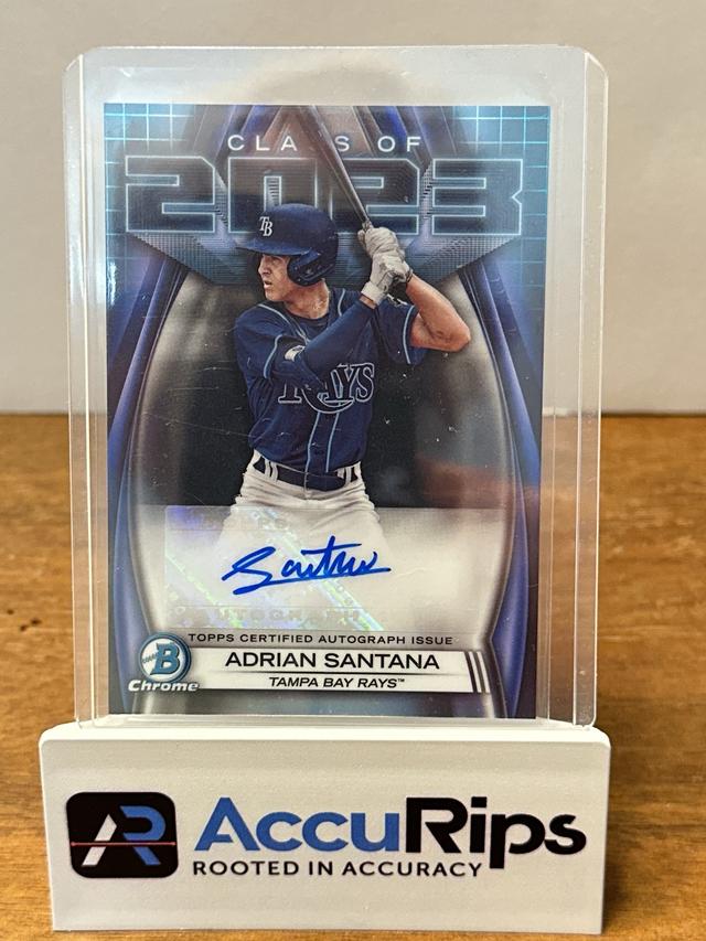 2023 Bowman Draft Adrian Santana Class of 2023 Autographs #23A-AS