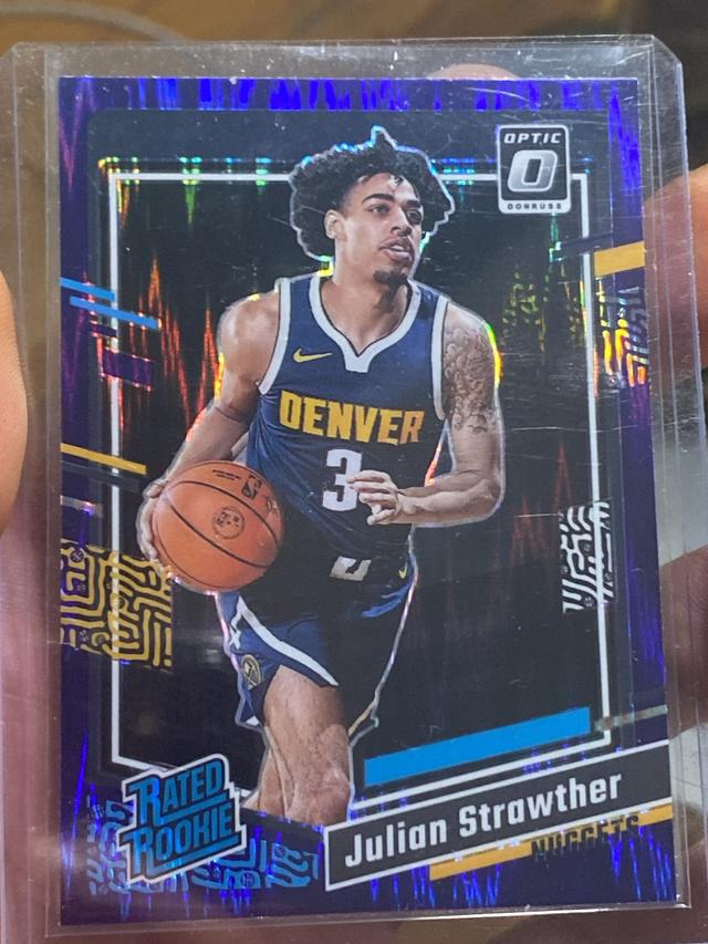 2023-24 Donruss Optic Julian Strawther Rated Rookies #247