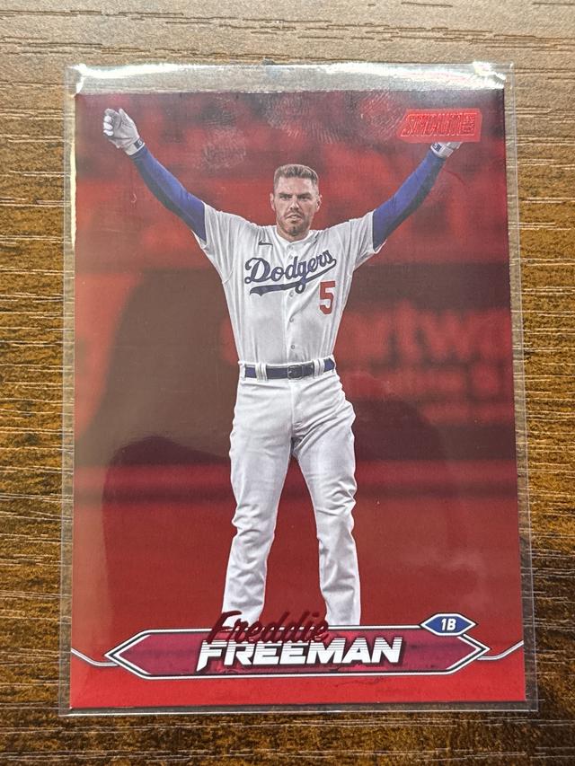 2024 Topps Stadium Club Freddie Freeman Red Foil #129