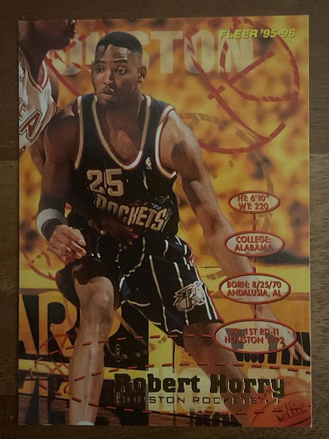 1995-96 Fleer Basketball Robert Horry ﻿Base #223