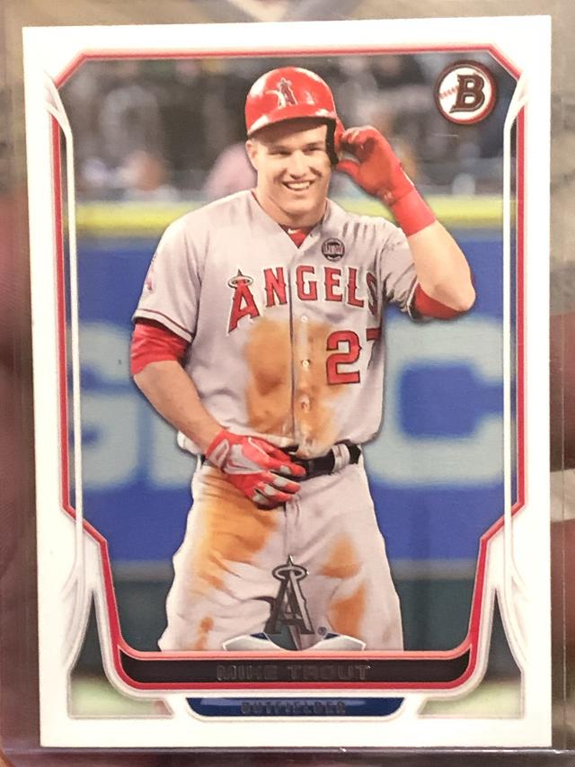 2014 Bowman Mike Trout Base Set #168