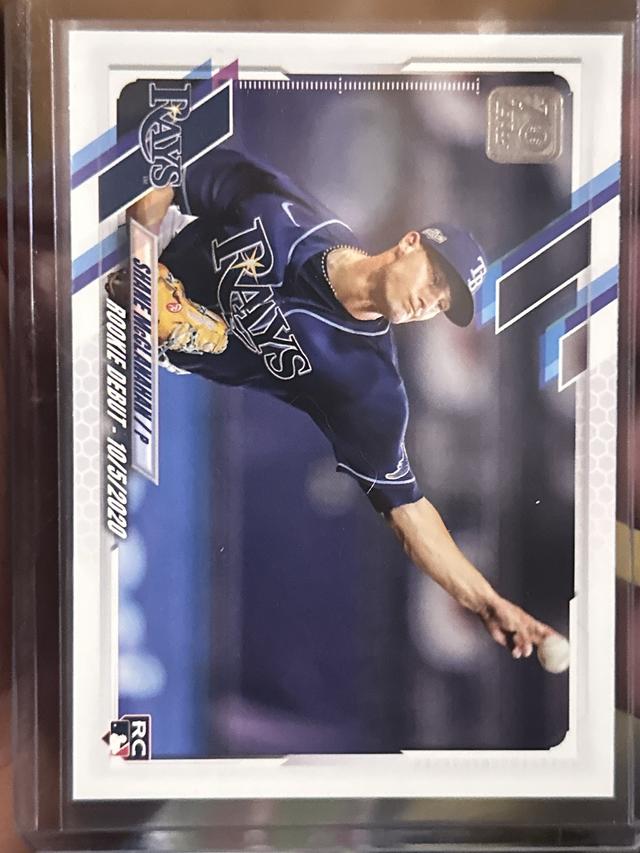 2021 Topps Update Shane McClanahan BASE SET #US191