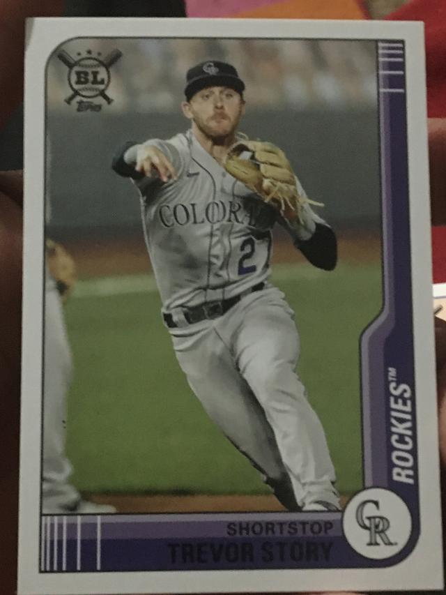 2021 Topps Big League Trevor Story ﻿Base Set #101