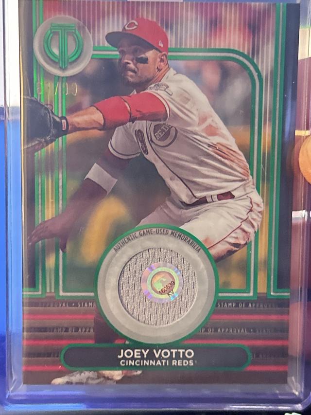 2024 Topps Tribute Joey Votto STAMP OF APPROVAL #SOA-JV