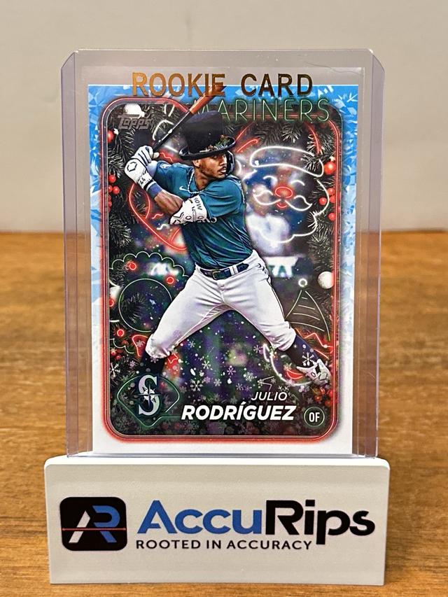 2024 Topps Holiday Julio Rodríguez Variation Short Prints SP #H153