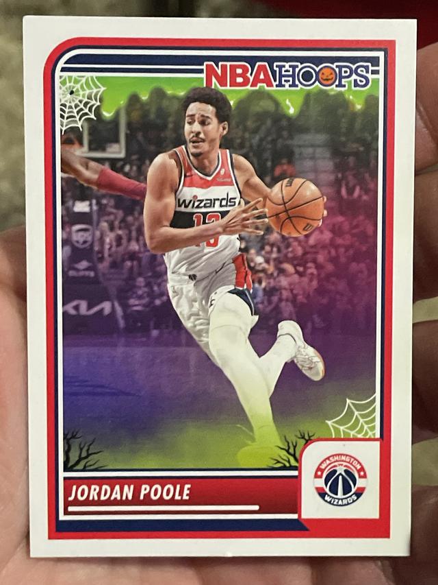 2023-24 Panini Hoops Premium Stock Jordan Poole ﻿Base Set #277