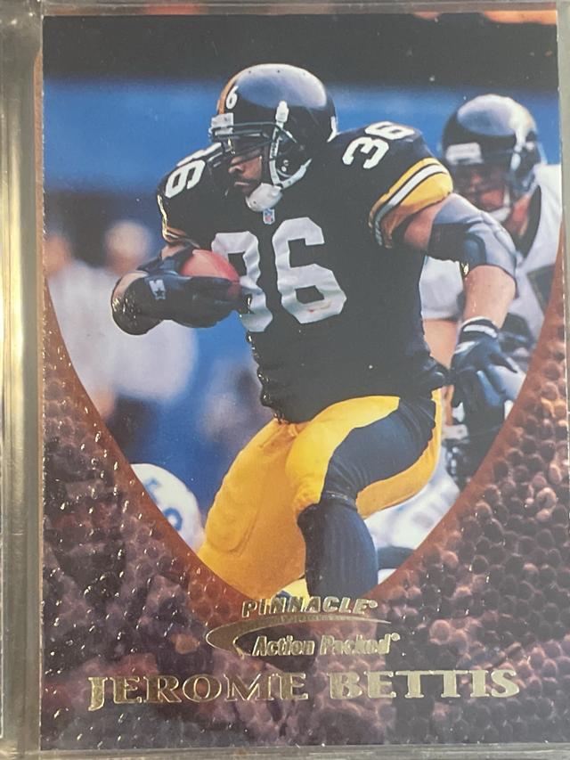 1997 Pinnacle Action Packed Jerome Bettis ﻿Base #49