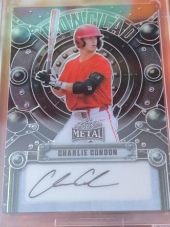 2024 Leaf Metal Charlie Condon Ironclad Prismatic /10 #I-CC1