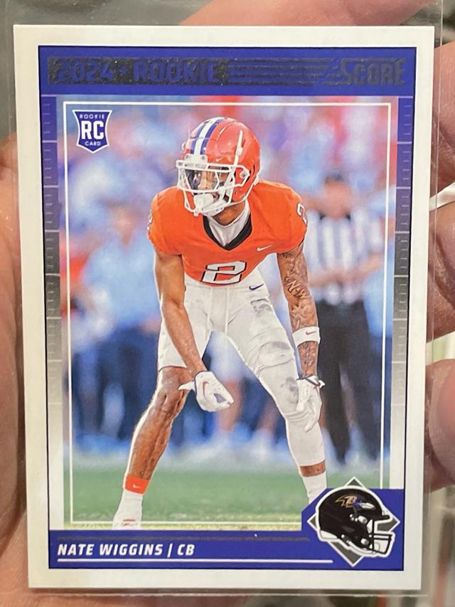 2024 Panini Score Nate Wiggins Rookies #320