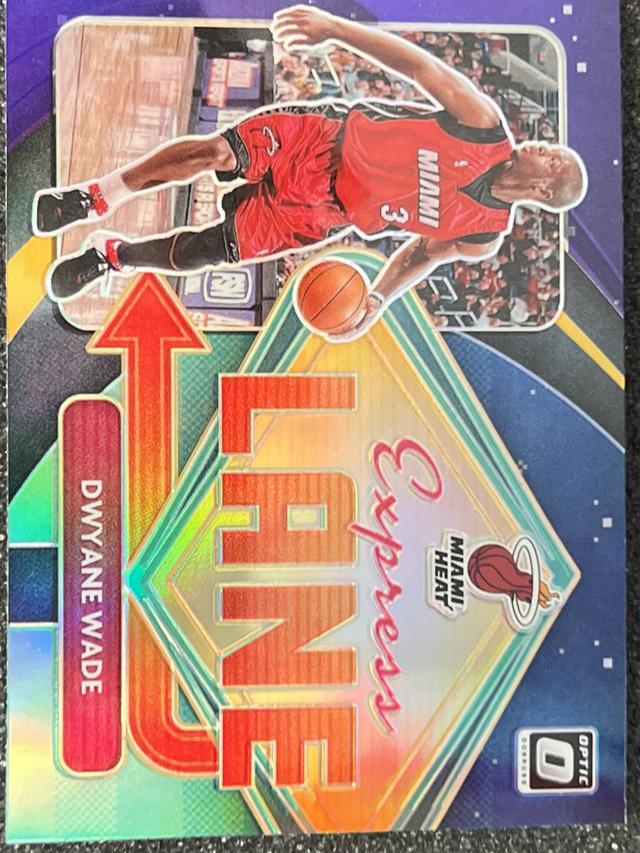 2020-21 Donruss Optic Dwyane Wade Express Lane Set #19