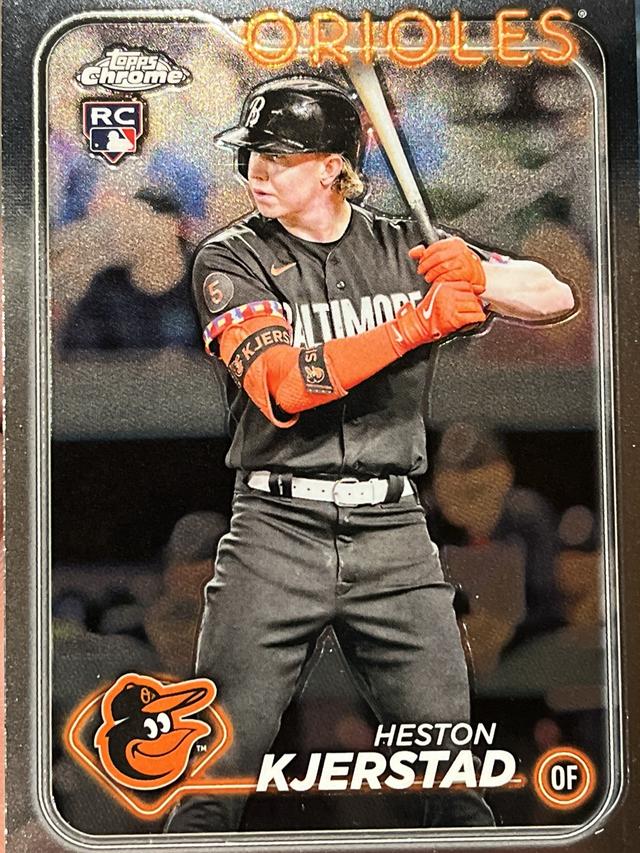 2024 Topps Chrome Heston Kjerstad ﻿Base Set Base #142