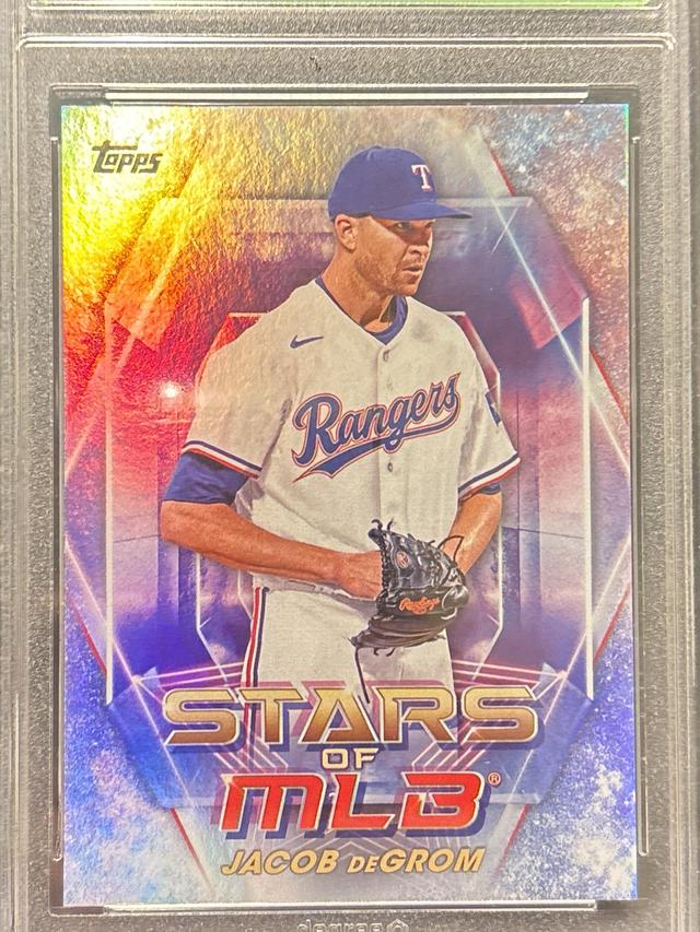 2023 Topps Series 2 Jacob deGrom STARS OF MLB #SMLB-49