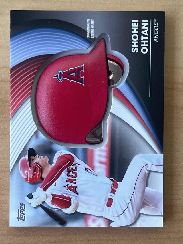 2022 Topps Series 2 Shohei Ohtani COMMEMORATIVE BATTING HELMET CARDS #BH-SO