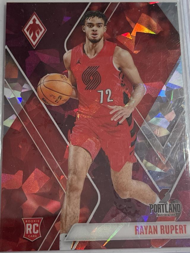 2023-24 Panini Phoenix Basketball Rayan Rupert Maroon Ice /275 #271