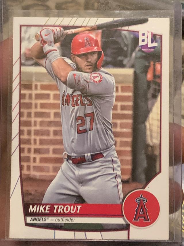 2023 Topps Big League Mike Trout BASE SET #27