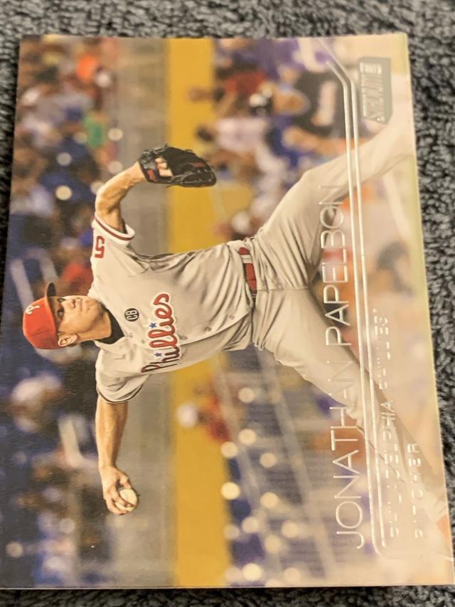 2015 Topps Stadium Club Jonathan Papelbon Base Set #96