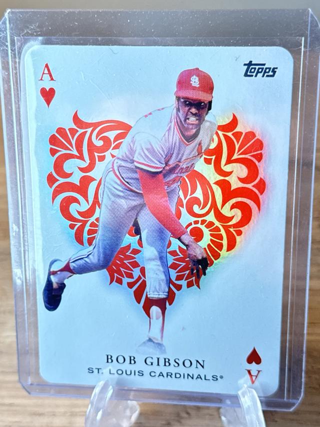 2023 Topps Series 1 Bob Gibson ALL ACES #AA-2