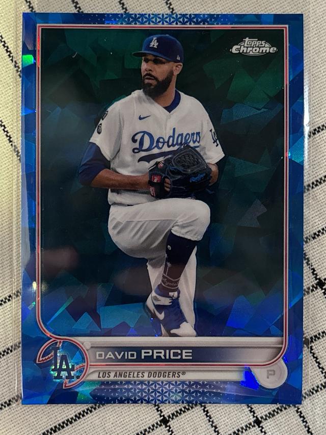 2022 Topps Chrome Sapphire David Price SERIES 1 #40