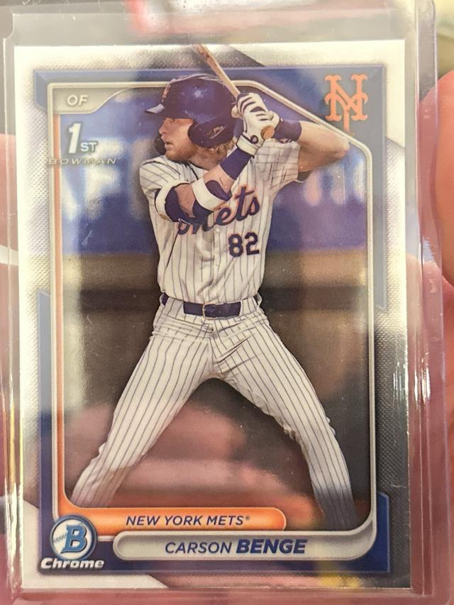 2024 Bowman Draft Carson Benge Chrome Base #BDC-28