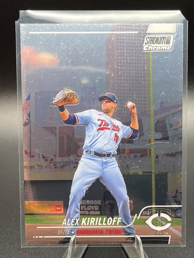 2022 Topps Stadium Club Chrome Alex Kirilloff BASE SET #215