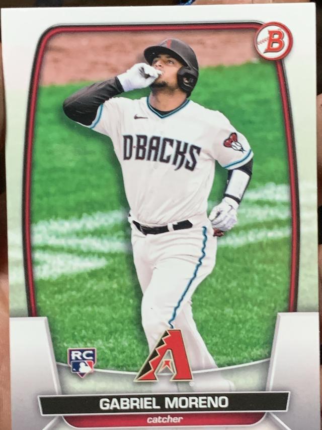 2023 Bowman Gabriel Moreno VETERANS AND ROOKIES #69