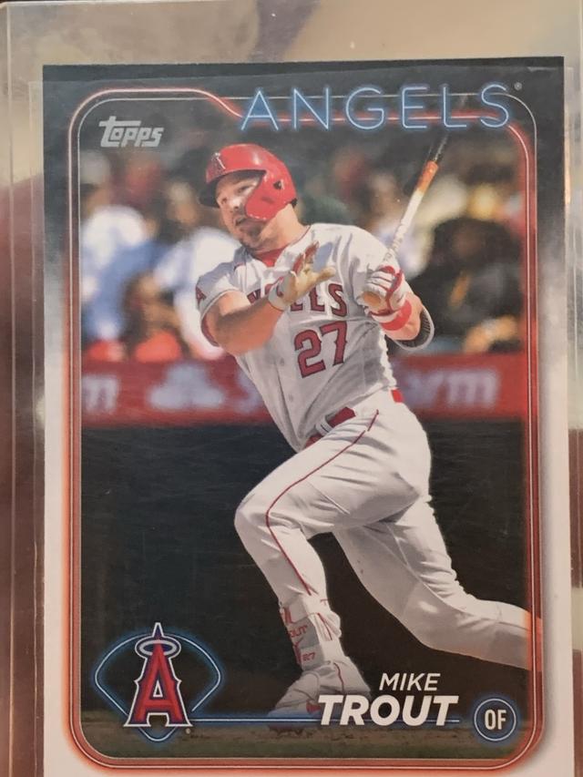 2024 Topps Series 1 Mike Trout BASE CARD SET #27