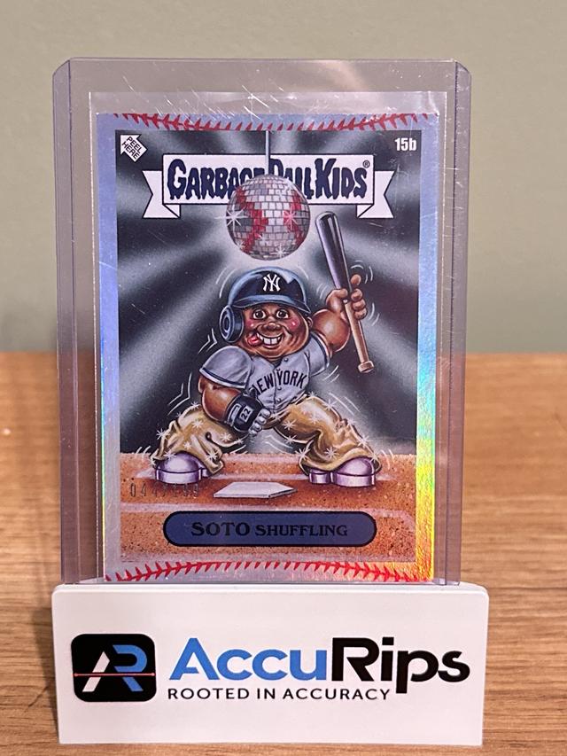 2023 Topps Garbage Pail Kids x MLB Series 3 SOTO Shuffling, New York Yankees