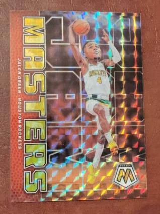 2022-23 Panini Mosaic Jalen Green Jam Masters Set #14