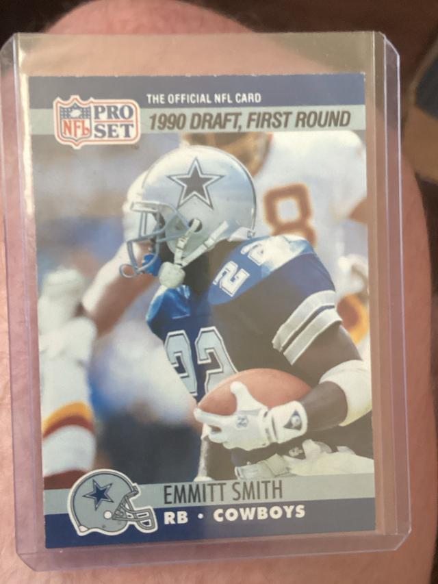 1990 Pro Set Football Emmitt Smith ﻿Base #685