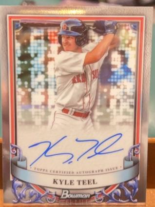 2024 Bowman Sterling Kyle Teel PROSPECT AUTOGRAPHS #PA-KT