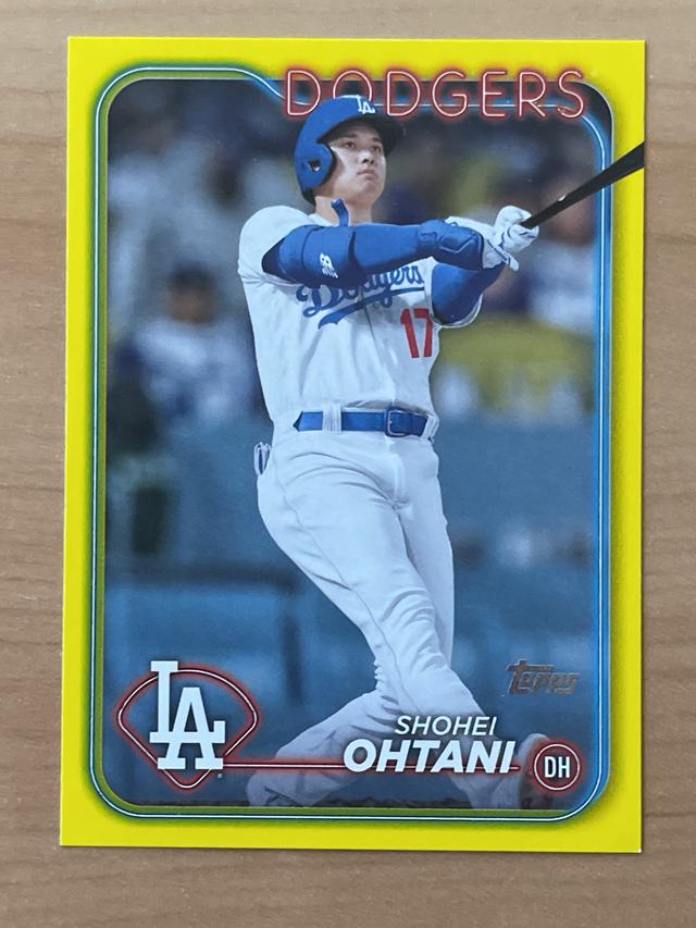 2024 Topps Series 2 Shohei Ohtani BASE SET Yellow #500