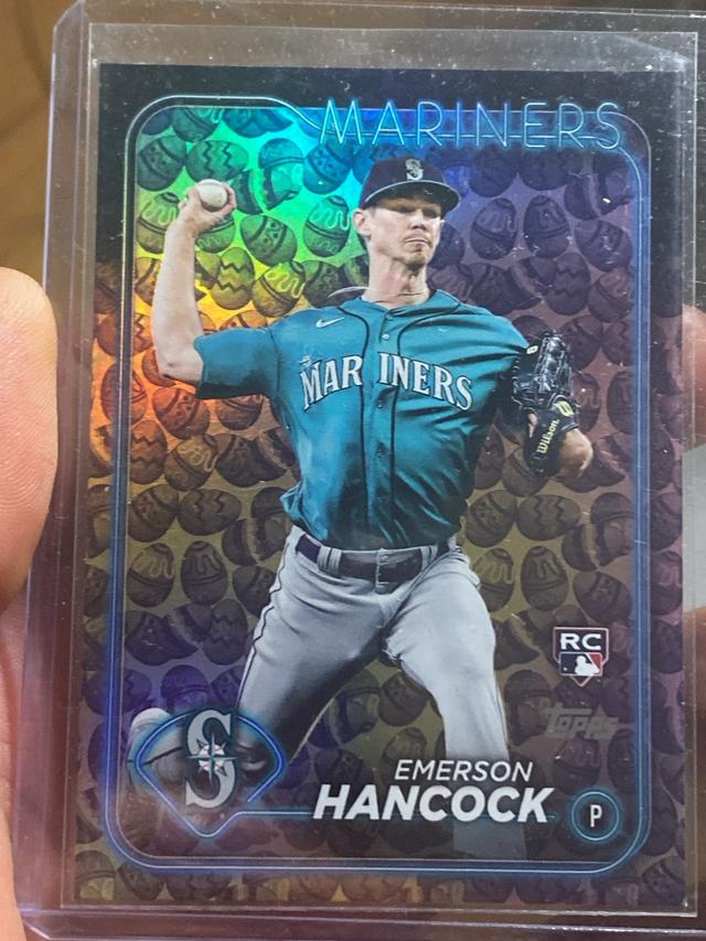 2024 Topps Series 1 Emerson Hancock BASE CARD SET Holiday #39