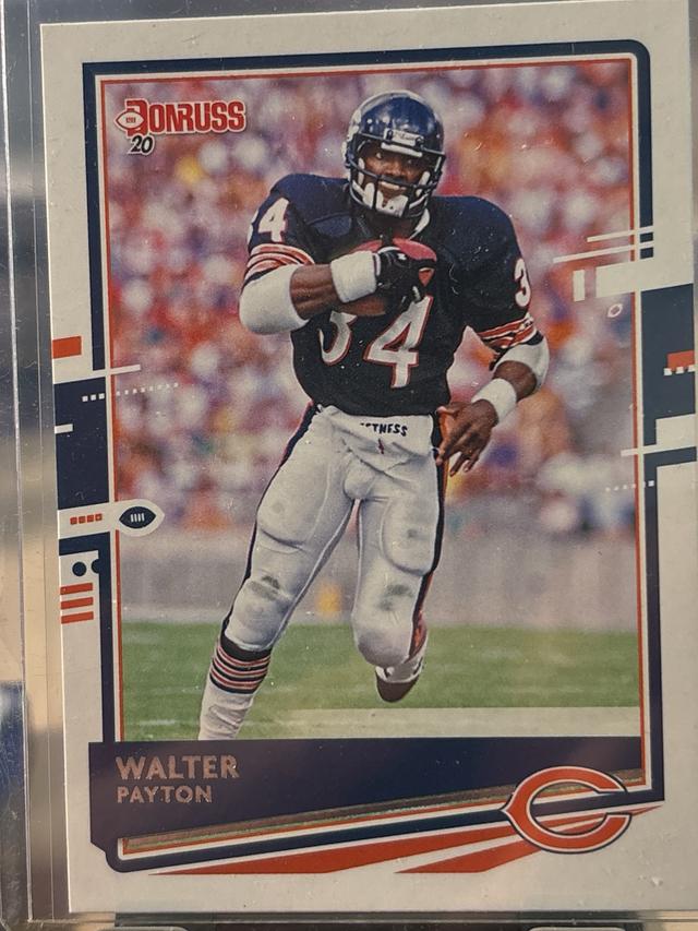 2020 Donruss Football Walter Payton Base Set #63