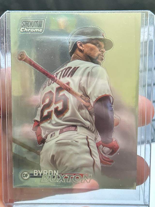 2023 Stadium Club Byron Buxton BASE CARDS CHROME VARIATION #92