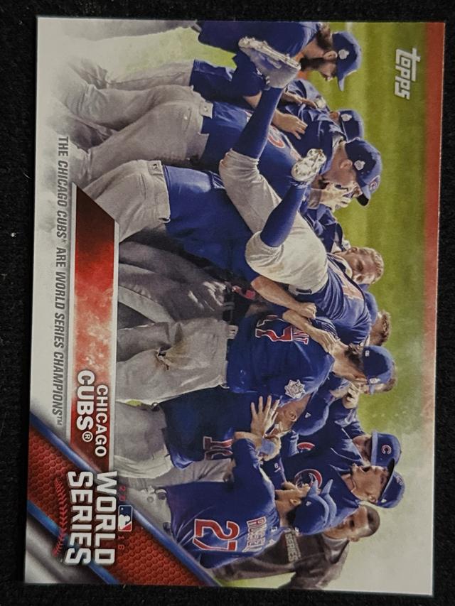 2016 Topps Chicago Cubs World Series Set Team ﻿Base #WS-15