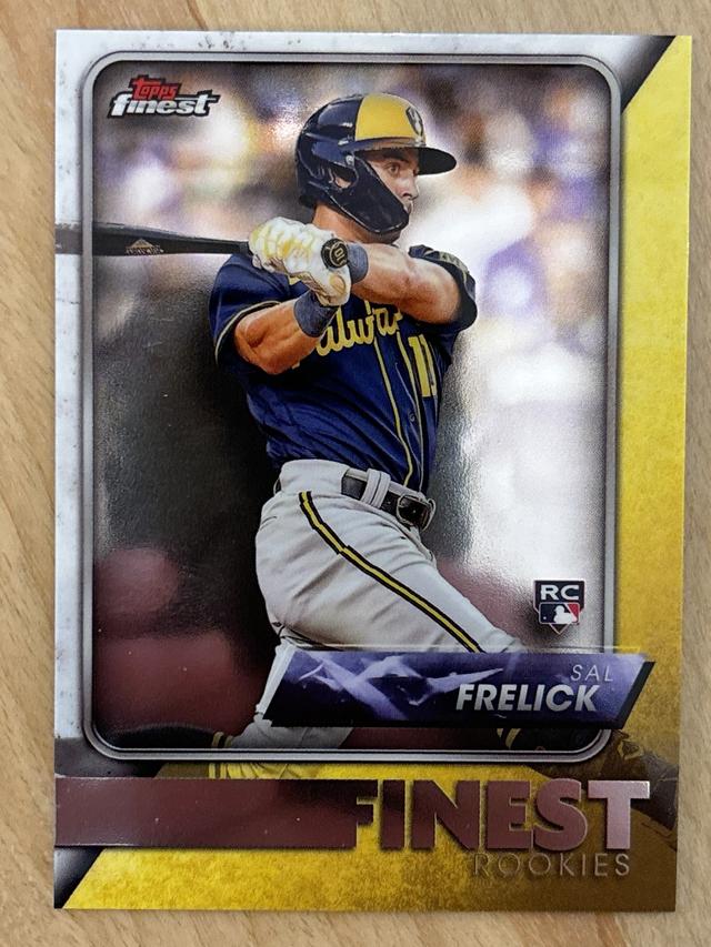 2024 Topps Finest Sal Frelick Finest Rookies Design Variations Checklist #FRD-2