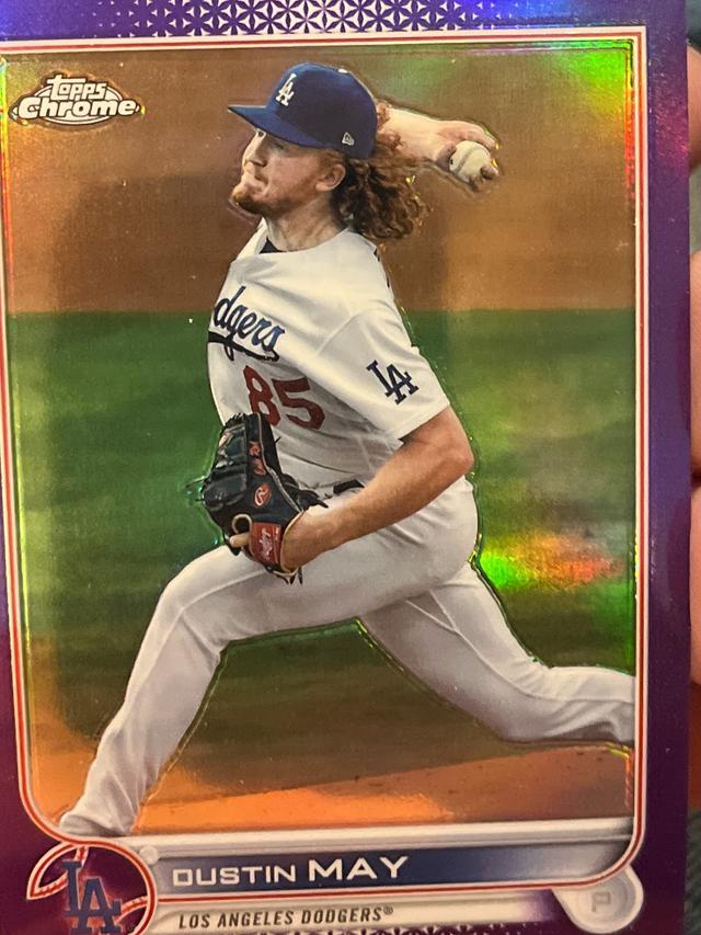 2022 Topps Chrome Updates Dustin May BASE Base #USC40