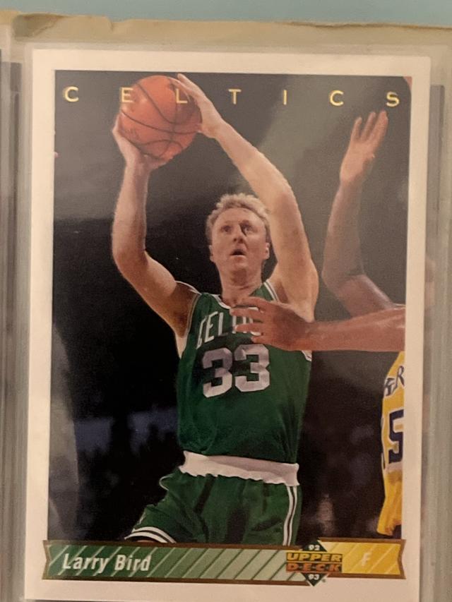 1992-93 Upper Deck Larry Bird ﻿Base #33a