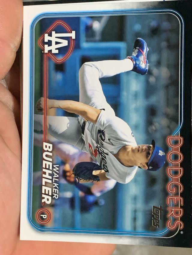 2024 Topps Series 1 Walker Buehler BASE CARD SET #196