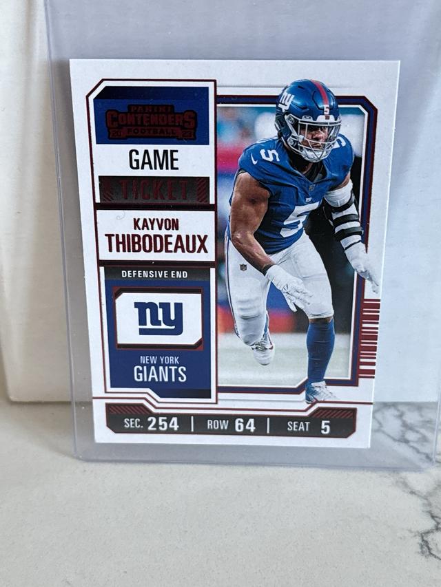 2023 Panini Contenders Kayvon Thibodeaux Ticket Stub  #76