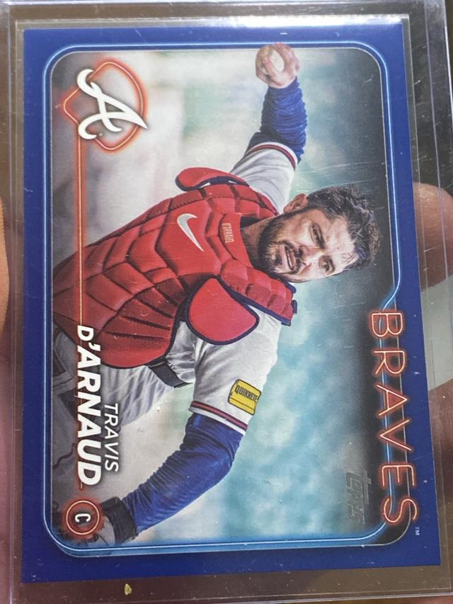 2024 Topps Series 2 Travis d'Arnaud BASE SET #686