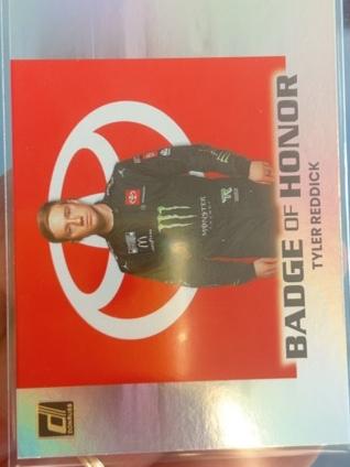 2024 Donruss Racing Tyler Reddick Badge of Honor #29