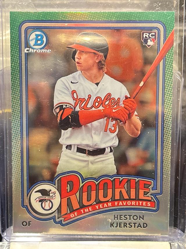 2024 Bowman Heston Kjerstad ROY FAVORITES #ROY-14