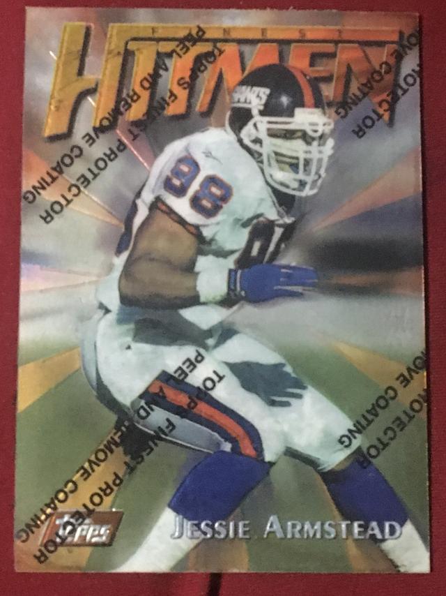 1997 Topps Finest Jessie Armstead ﻿Base #42