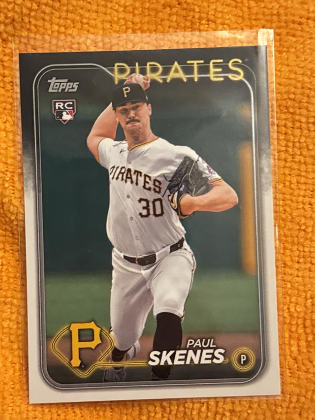 2024 Topps Update Series Paul Skenes ﻿Base Set #US100