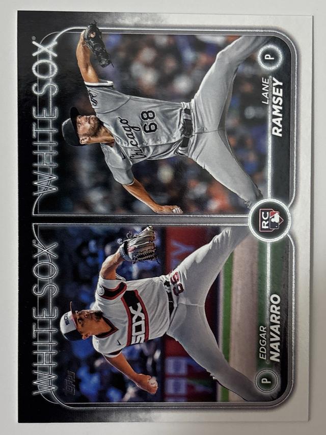 2024 Topps Update Series Lane Ramsey / Edgar Navarro ﻿Base Set #US128